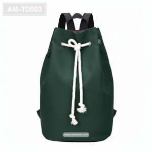 AM-TD003– Tas Serut Canvas Hijau Bucket