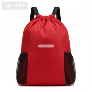 AM-TD010– Tas Serut Sport Merah Klasik