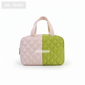 AM-TG003 – Organizer Quilted Pink Hijau