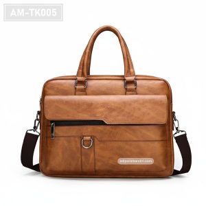 AM-TK005 – Tas Briefcase Vintage Tan Coklat