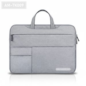 AM-TK009 – Tas Laptop Sleeve Abu-abu Multi Saku