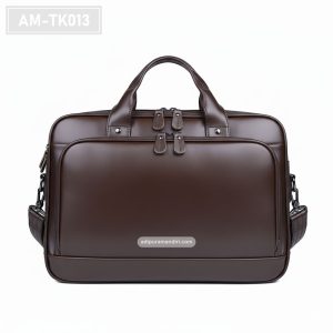 AM-TK013 - Tas Kulit Cokelat Eksekutif