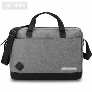 AM-TK015 - Tas Laptop Messenger Abu Kanvas Modern