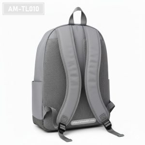 AM-TL010 – Tas Sekolah Kasual Abu-abu Minimalis