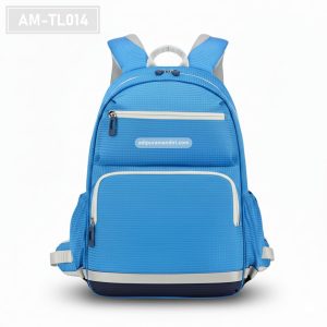 AM-TL014 – Tas Sekolah Anak Biru Muda Ergonomic Safety