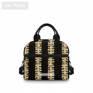 AM-TM002 – Lunch Bag Batik Hitam Gold