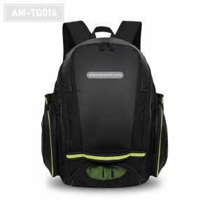 AM-TO014 – Tas Olahraga Ransel Hitam Neon Green