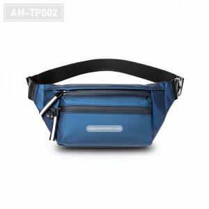 AM-TP002– Tas Pinggang Waterproof Biru Metalik