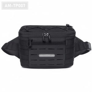 AM-TP007– Tas Pinggang Tactical Hitam MOLLE