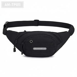 AM-TP011– Tas Pinggang Tactical Hitam Webbing