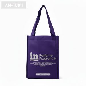 AM-TU011– Tas Spunbond Tote Ungu Custom Print In Parfume Fragrance